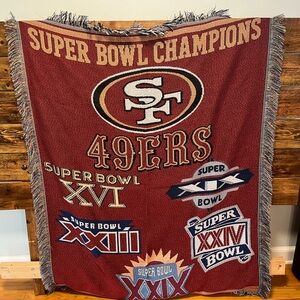 San Francisco 49ers - Woven Tapestry Throw